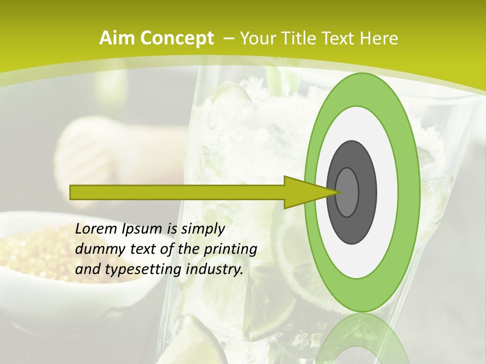 Caribbean Alcohol Cooled PowerPoint Template