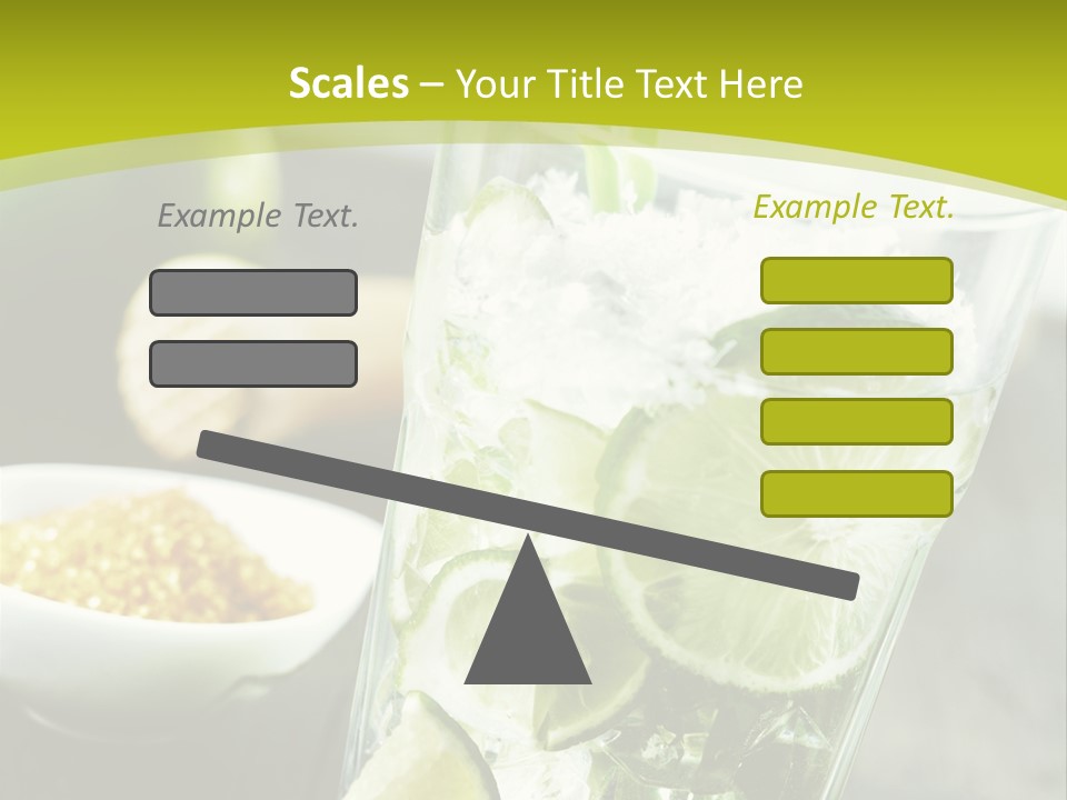 Caribbean Alcohol Cooled PowerPoint Template