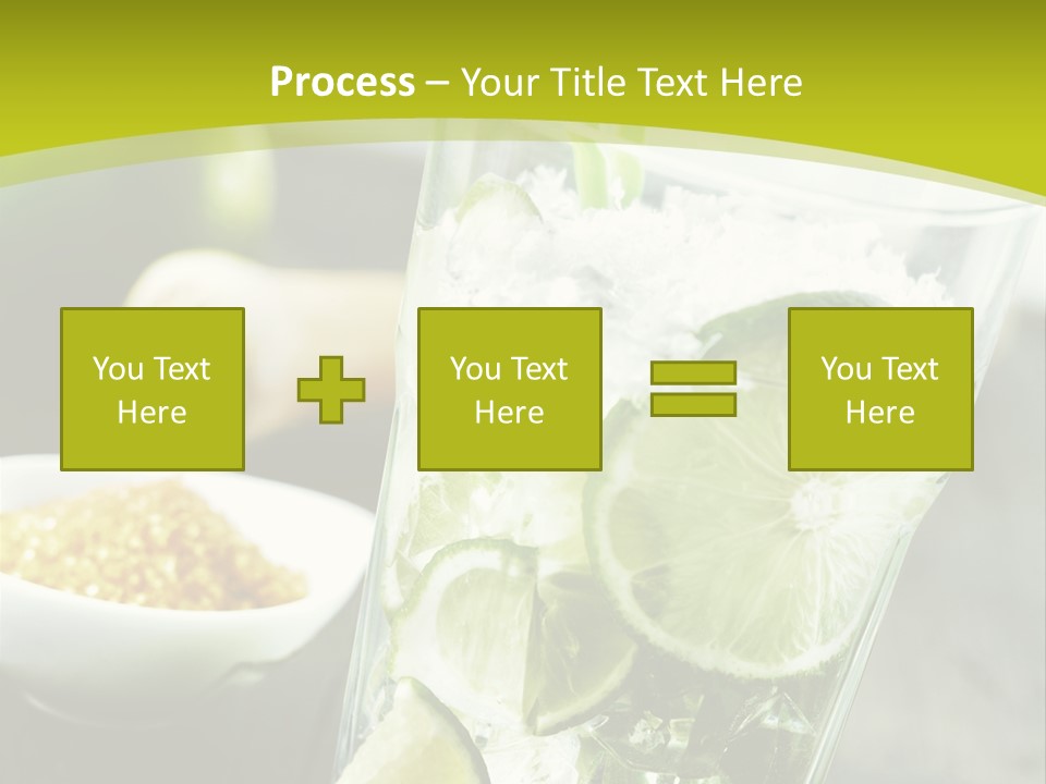 Caribbean Alcohol Cooled PowerPoint Template