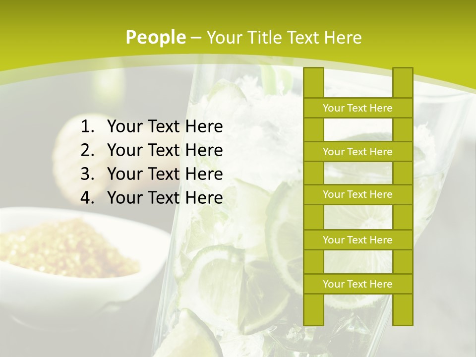 Caribbean Alcohol Cooled PowerPoint Template