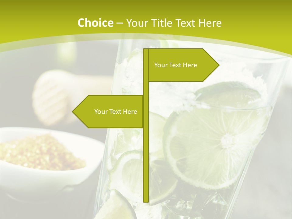 Caribbean Alcohol Cooled PowerPoint Template