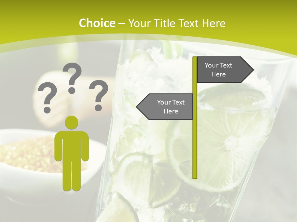 Caribbean Alcohol Cooled PowerPoint Template