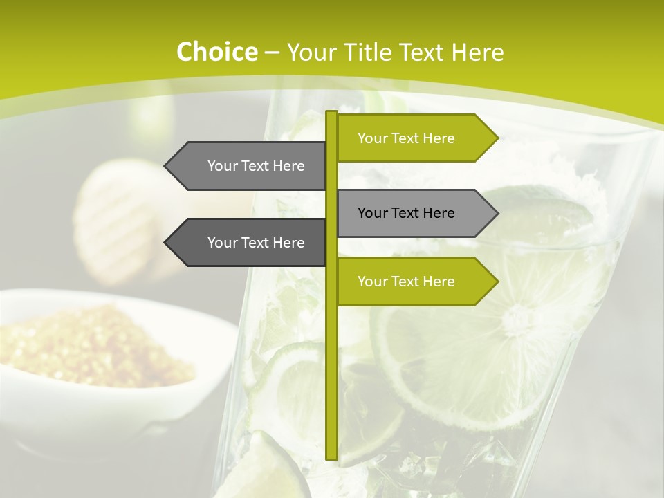 Caribbean Alcohol Cooled PowerPoint Template