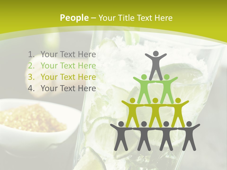 Caribbean Alcohol Cooled PowerPoint Template