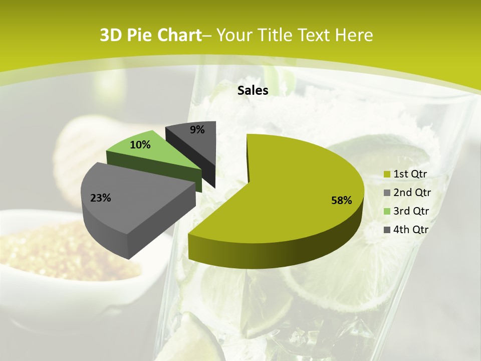 Caribbean Alcohol Cooled PowerPoint Template