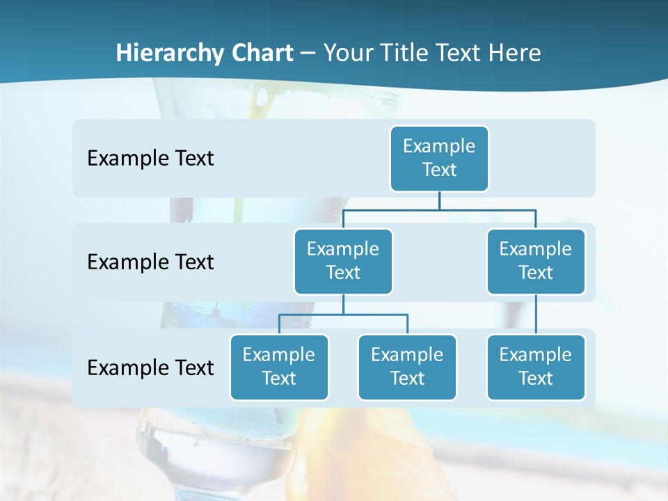 Drink Ocean Cocktail PowerPoint Template