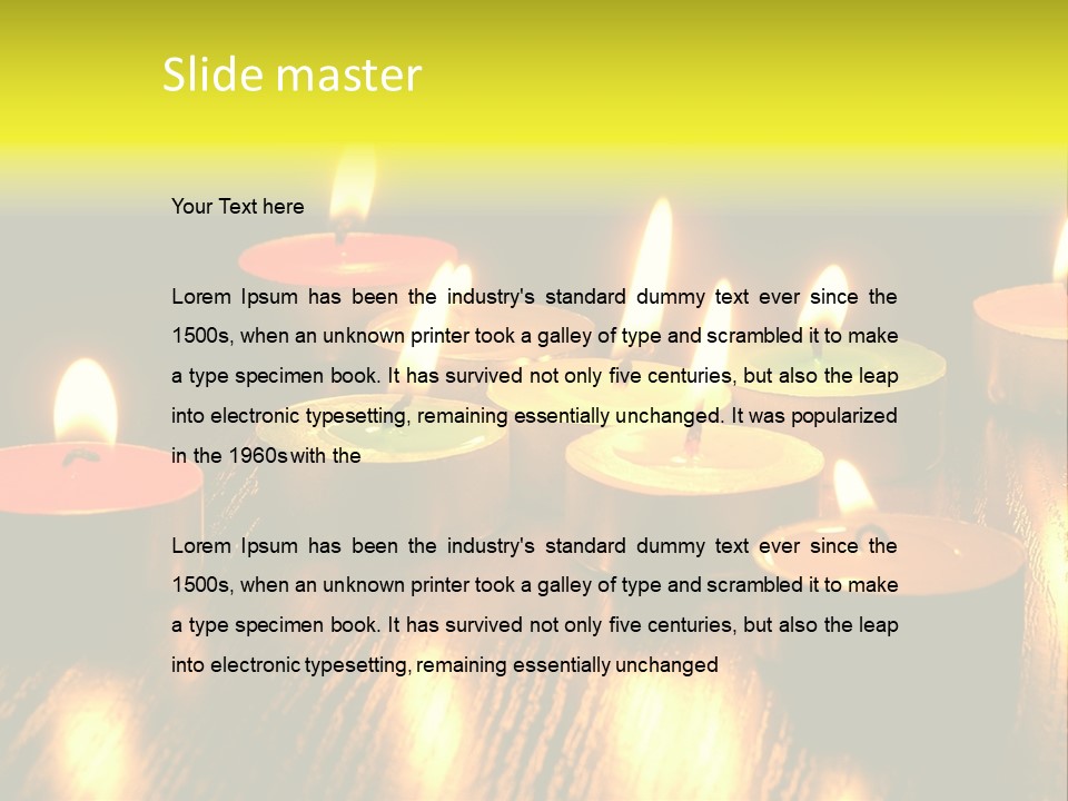 Death Aroma Hope PowerPoint Template