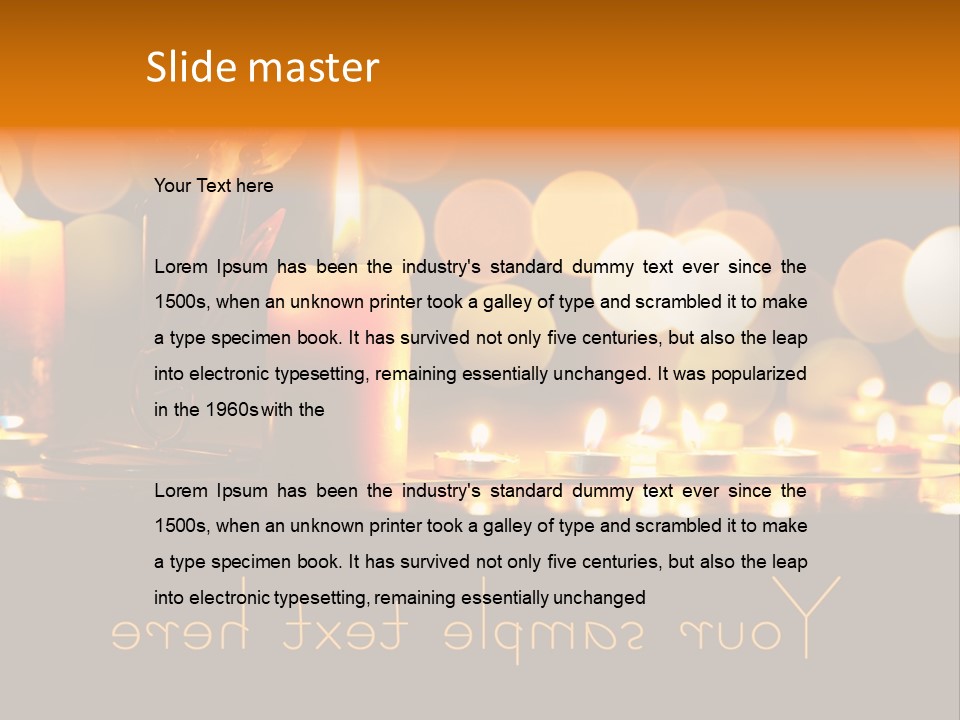 Day Rose Background PowerPoint Template