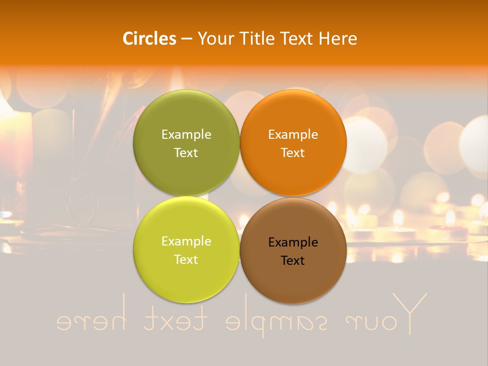 Day Rose Background PowerPoint Template