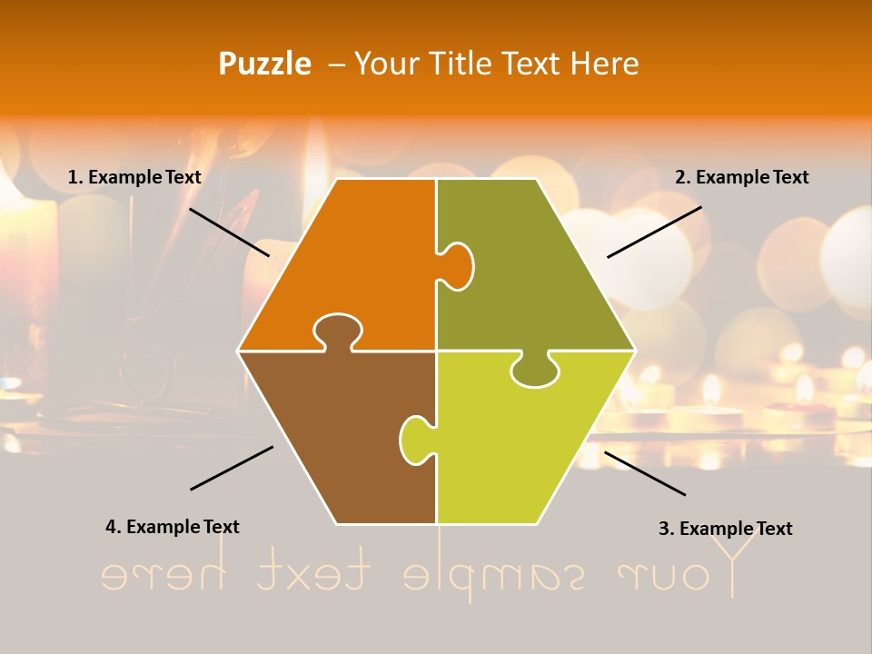 Day Rose Background PowerPoint Template