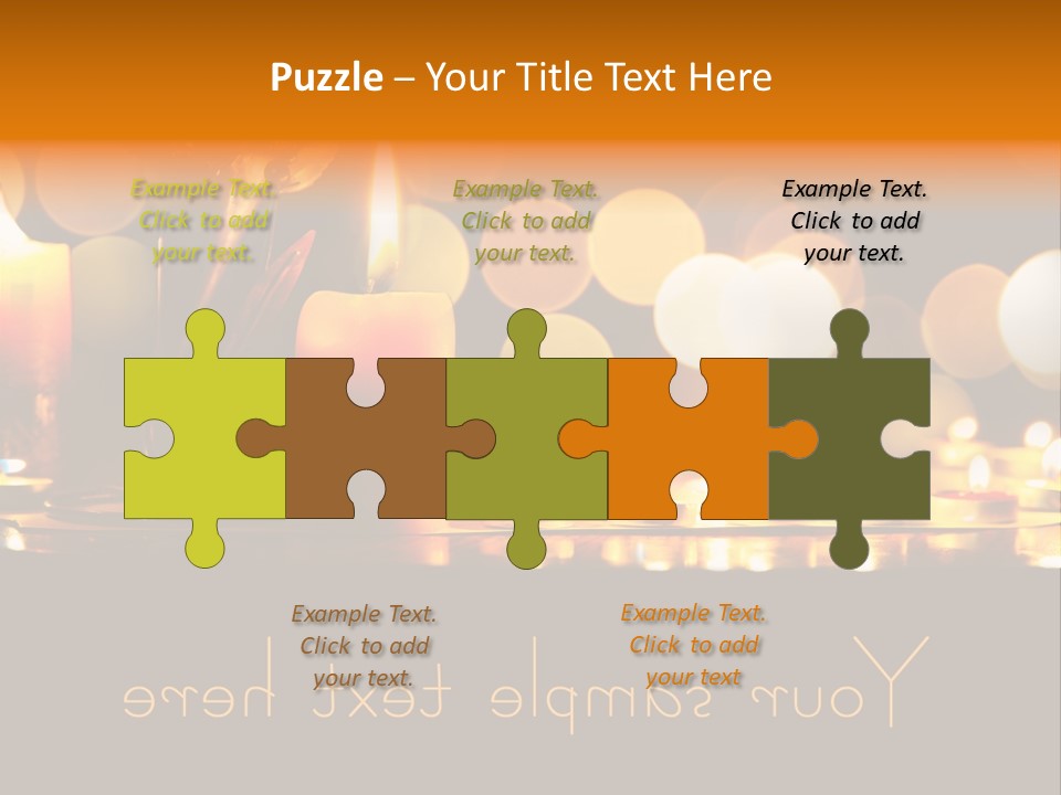 Day Rose Background PowerPoint Template