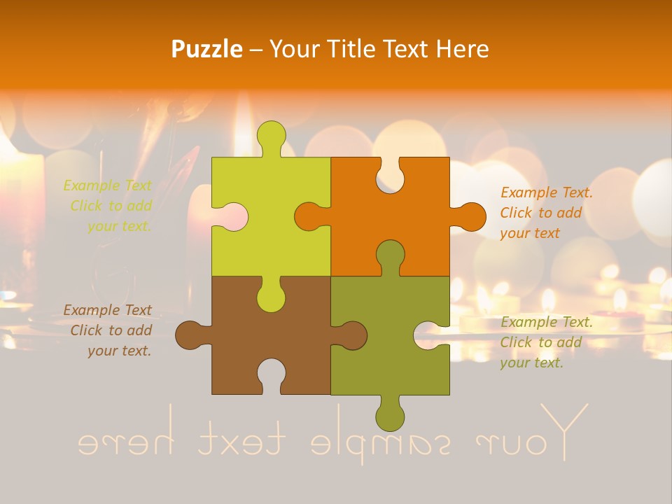 Day Rose Background PowerPoint Template