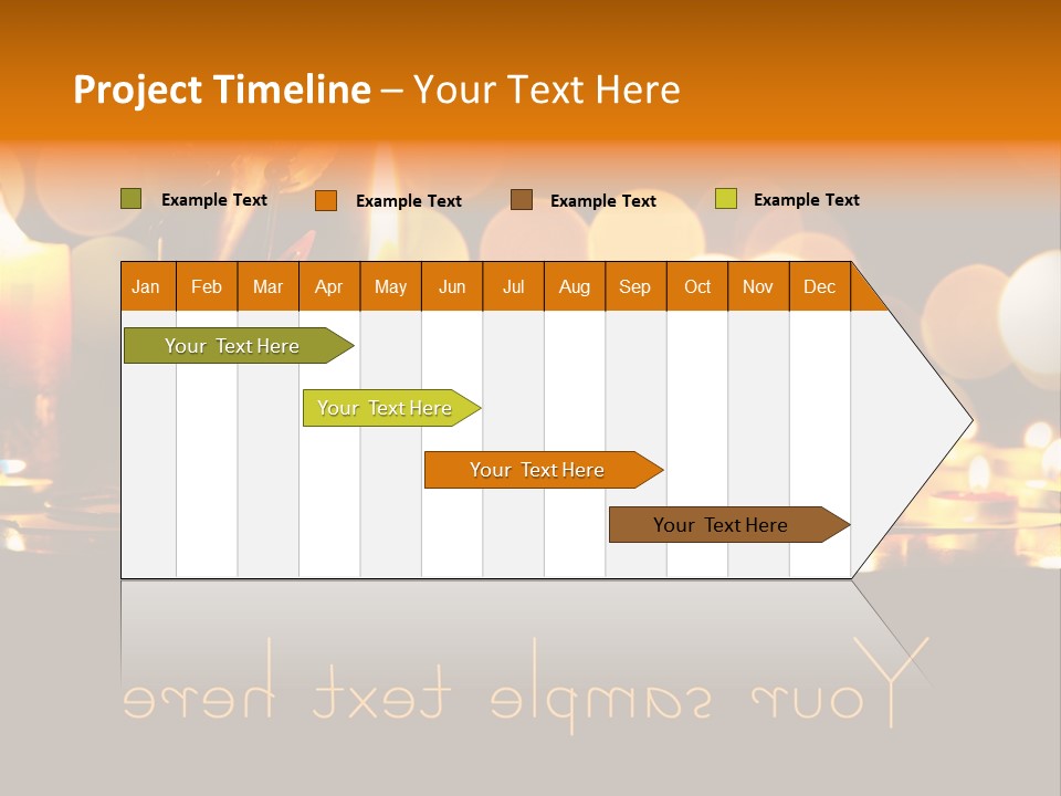 Day Rose Background PowerPoint Template