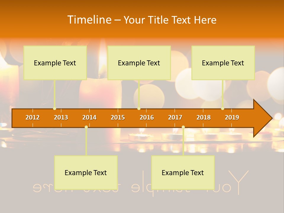 Day Rose Background PowerPoint Template