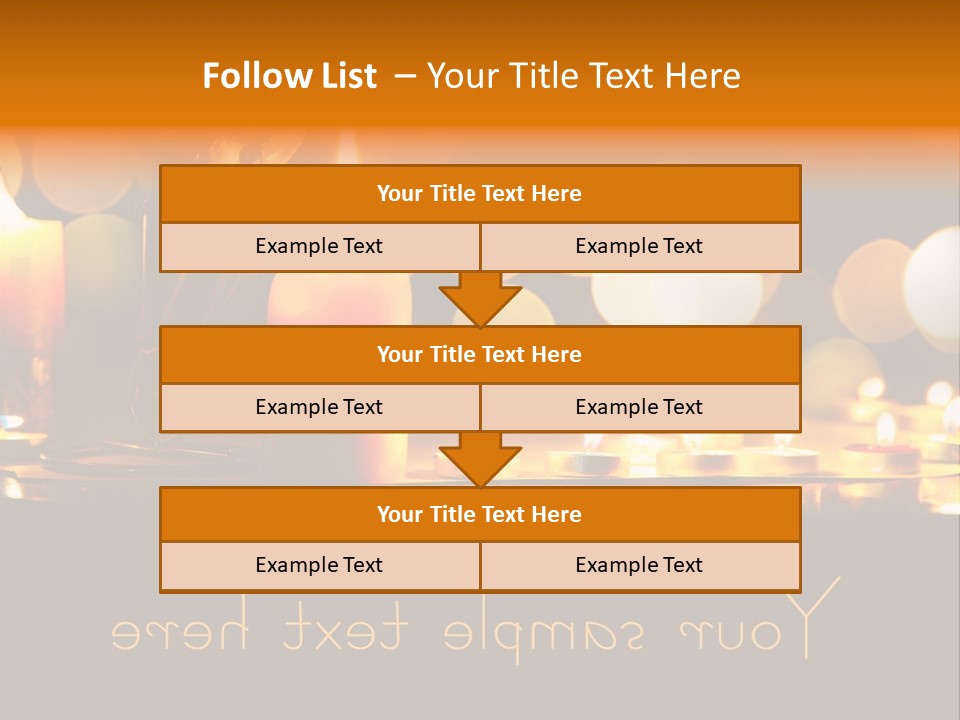 Day Rose Background PowerPoint Template