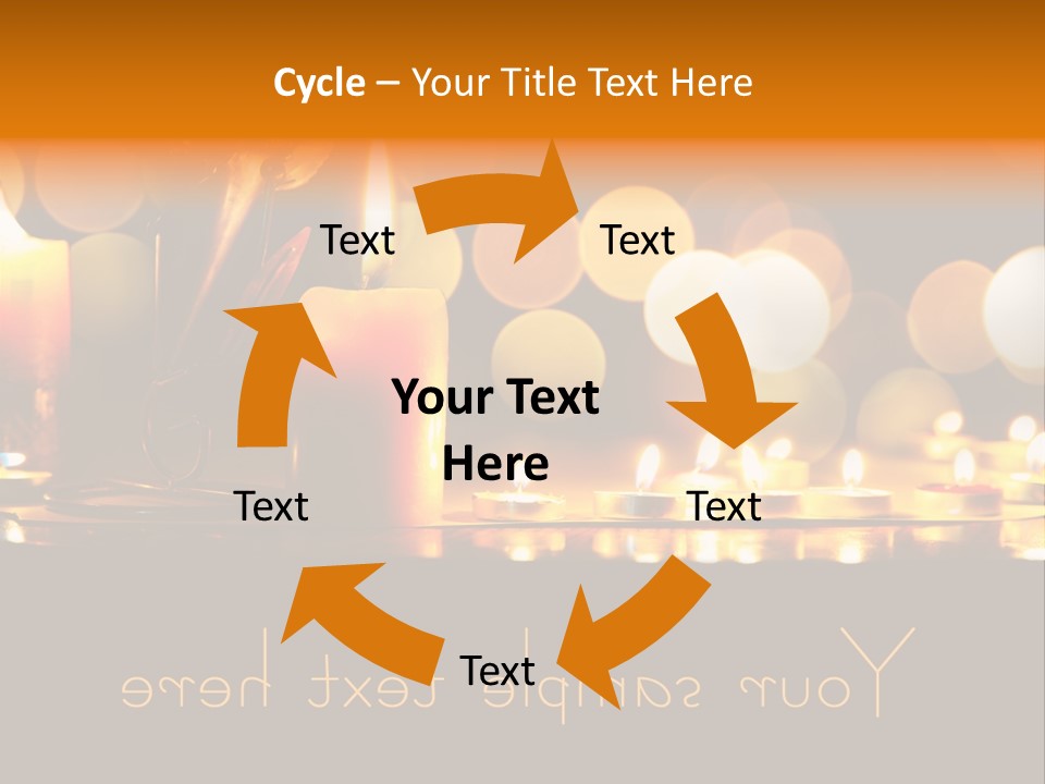 Day Rose Background PowerPoint Template