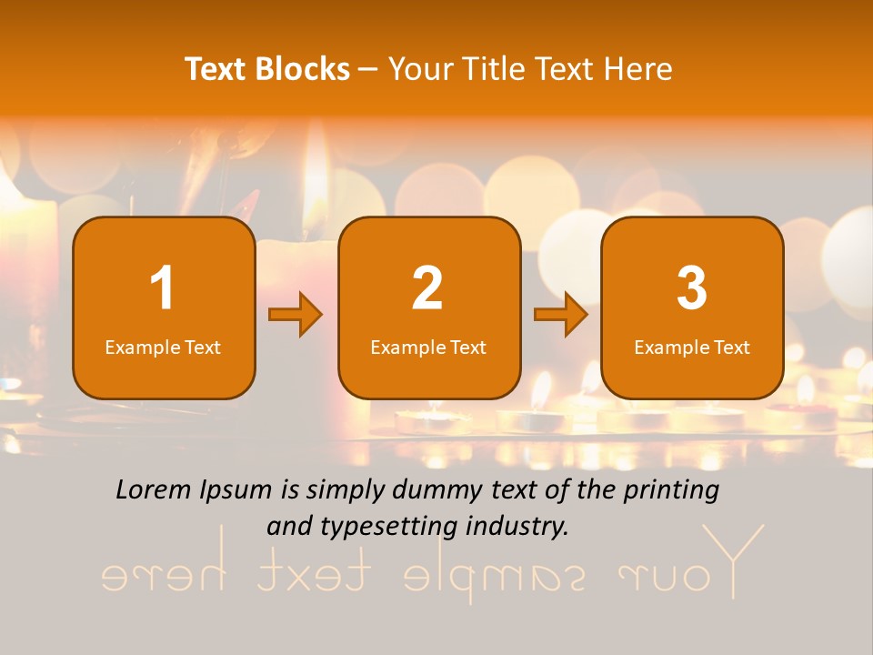 Day Rose Background PowerPoint Template