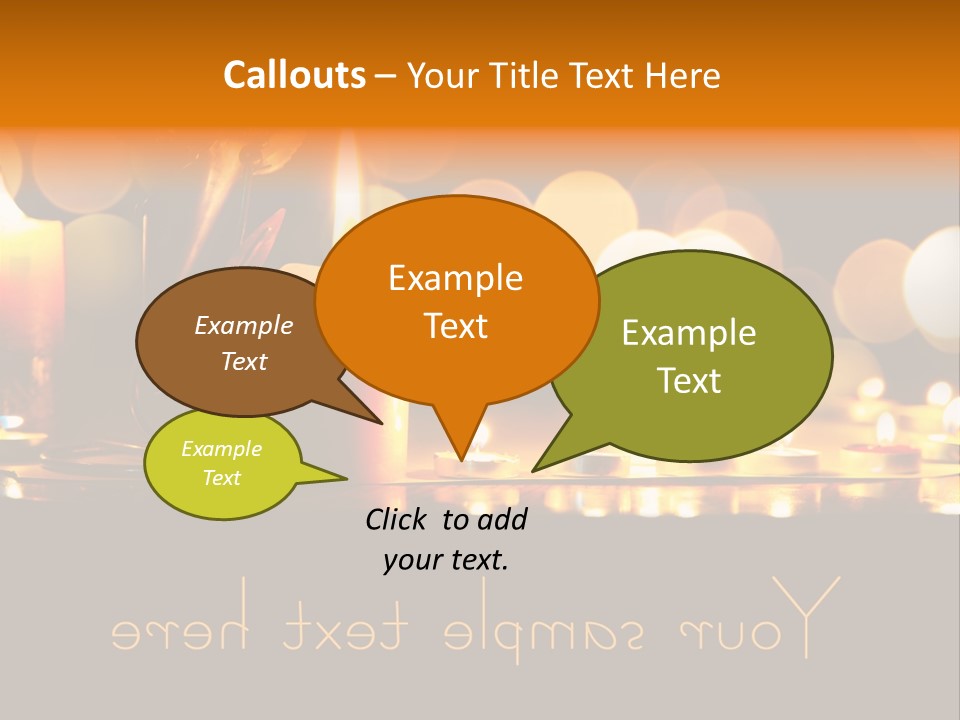 Day Rose Background PowerPoint Template