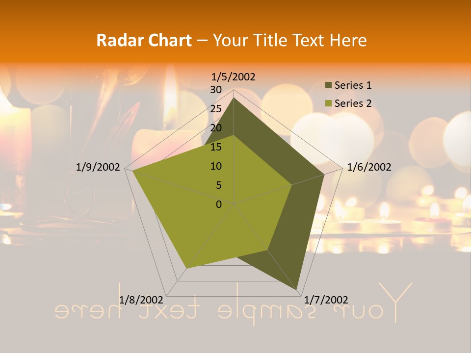 Day Rose Background PowerPoint Template