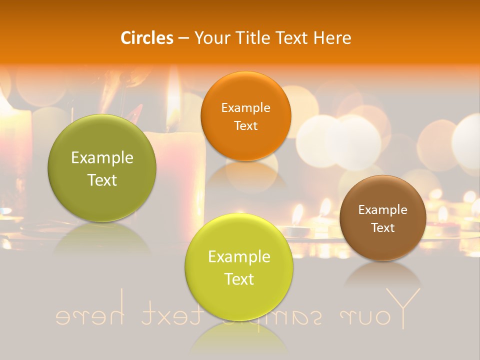 Day Rose Background PowerPoint Template