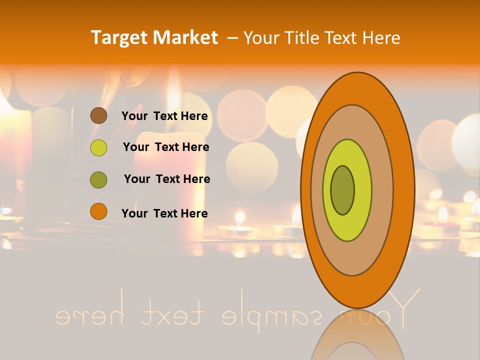 Day Rose Background PowerPoint Template