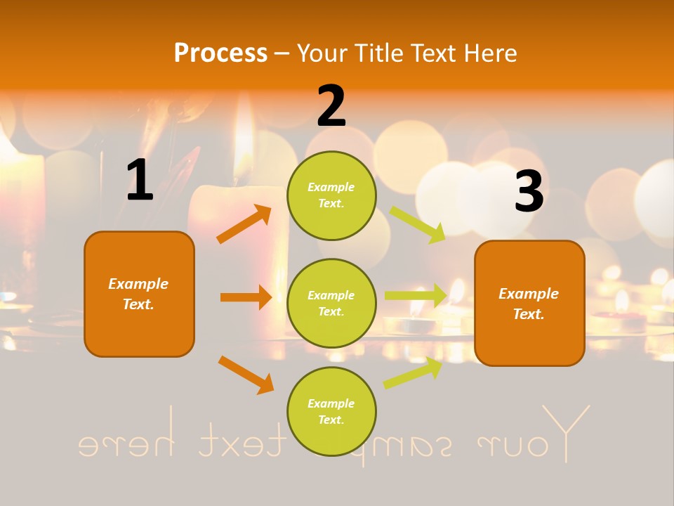 Day Rose Background PowerPoint Template