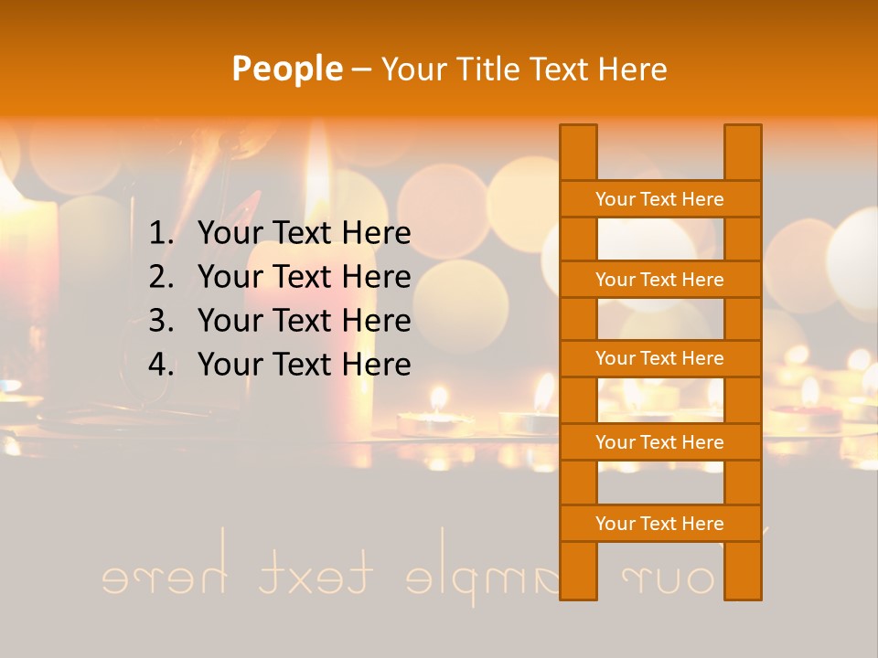 Day Rose Background PowerPoint Template