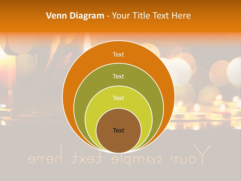 Day Rose Background PowerPoint Template