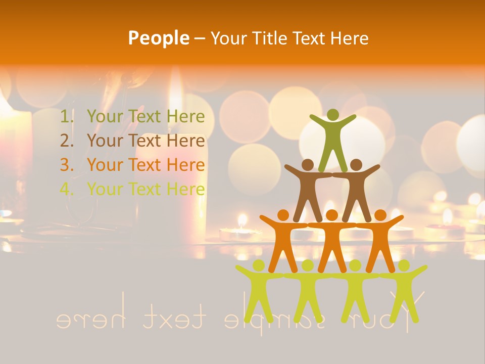 Day Rose Background PowerPoint Template