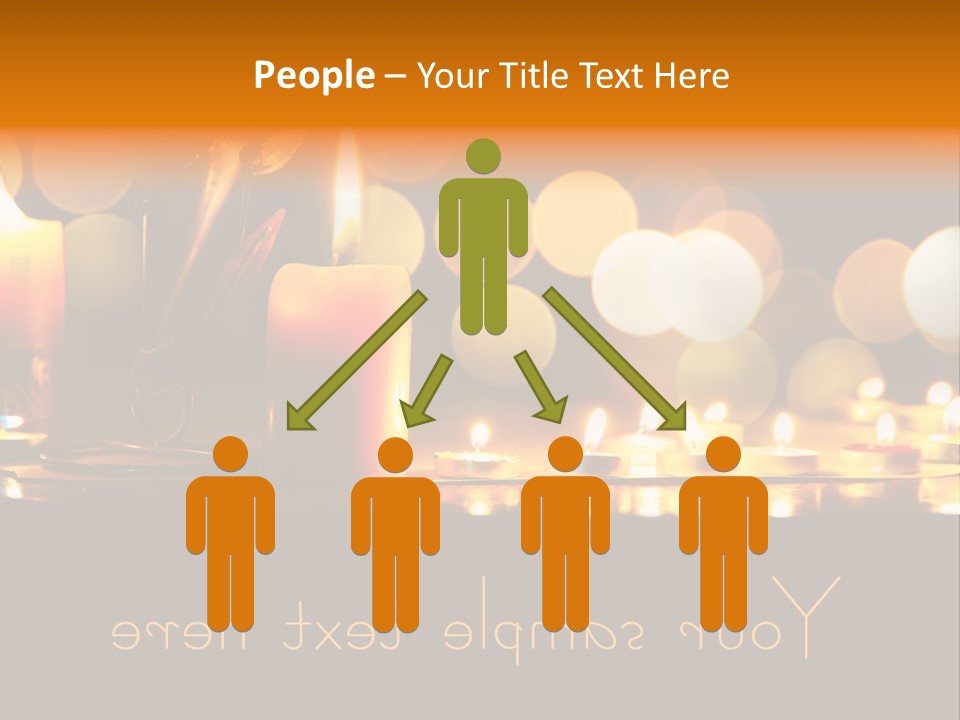 Day Rose Background PowerPoint Template