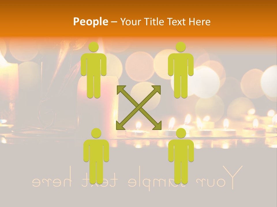 Day Rose Background PowerPoint Template