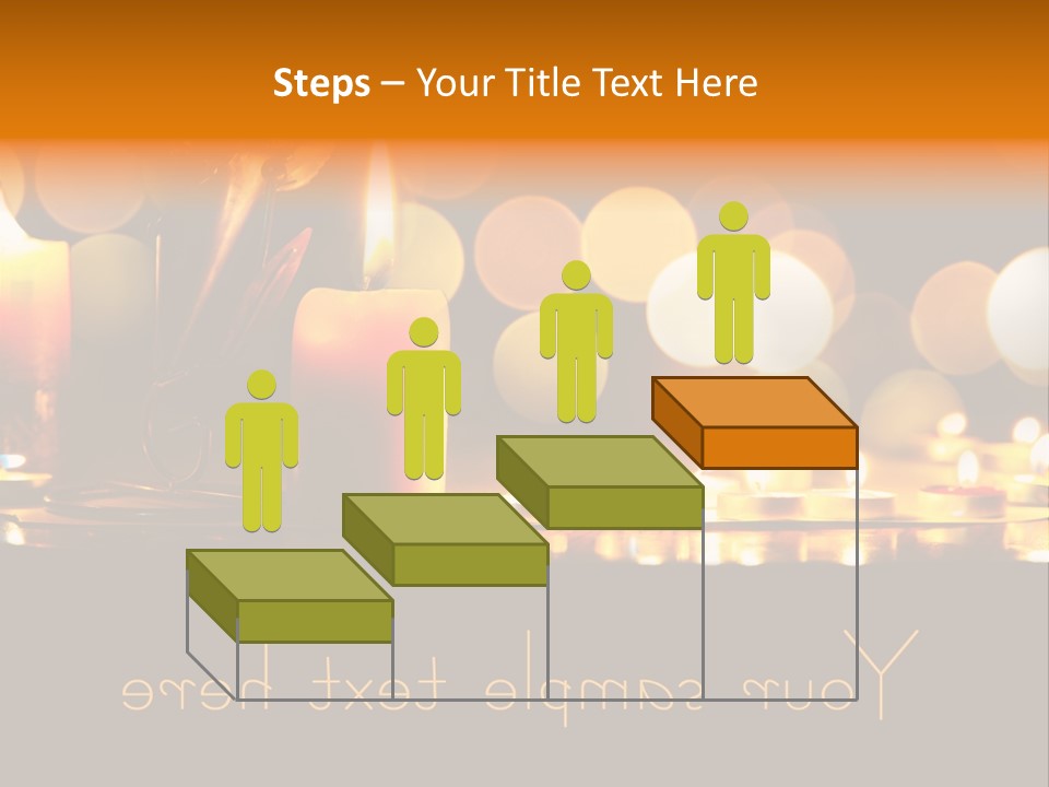 Day Rose Background PowerPoint Template