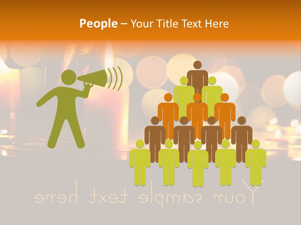 Day Rose Background PowerPoint Template