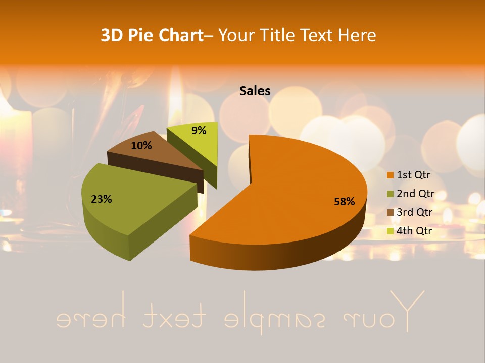 Day Rose Background PowerPoint Template