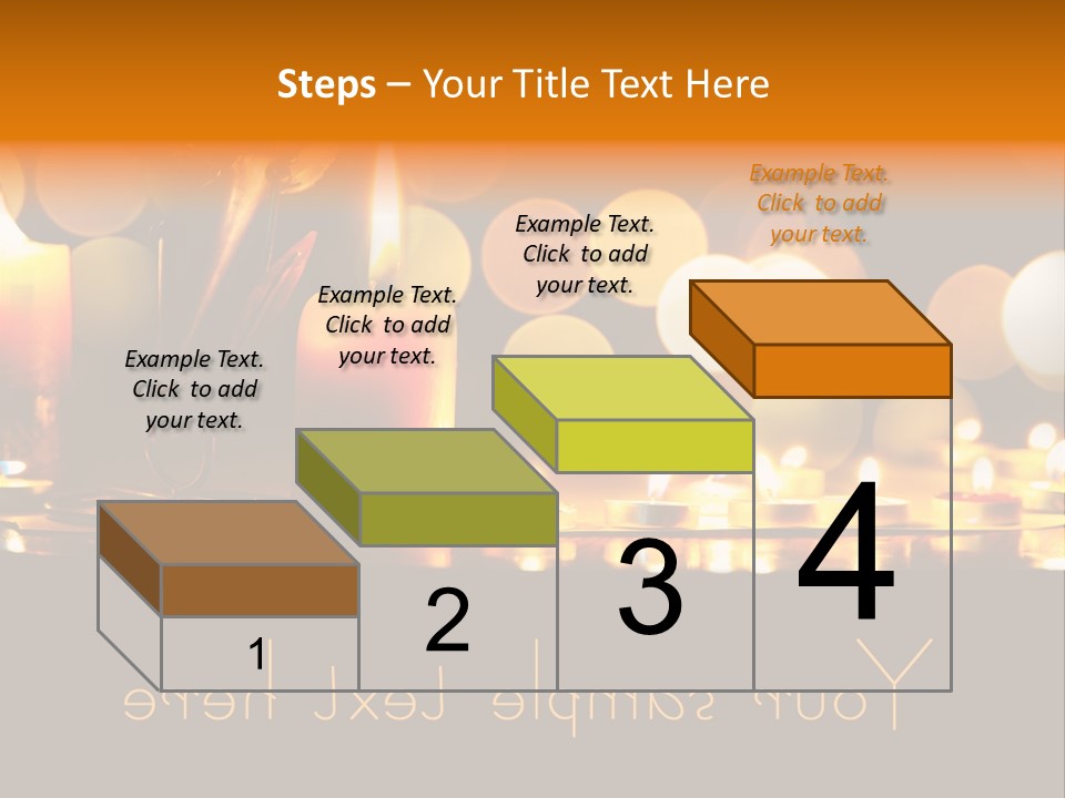 Day Rose Background PowerPoint Template