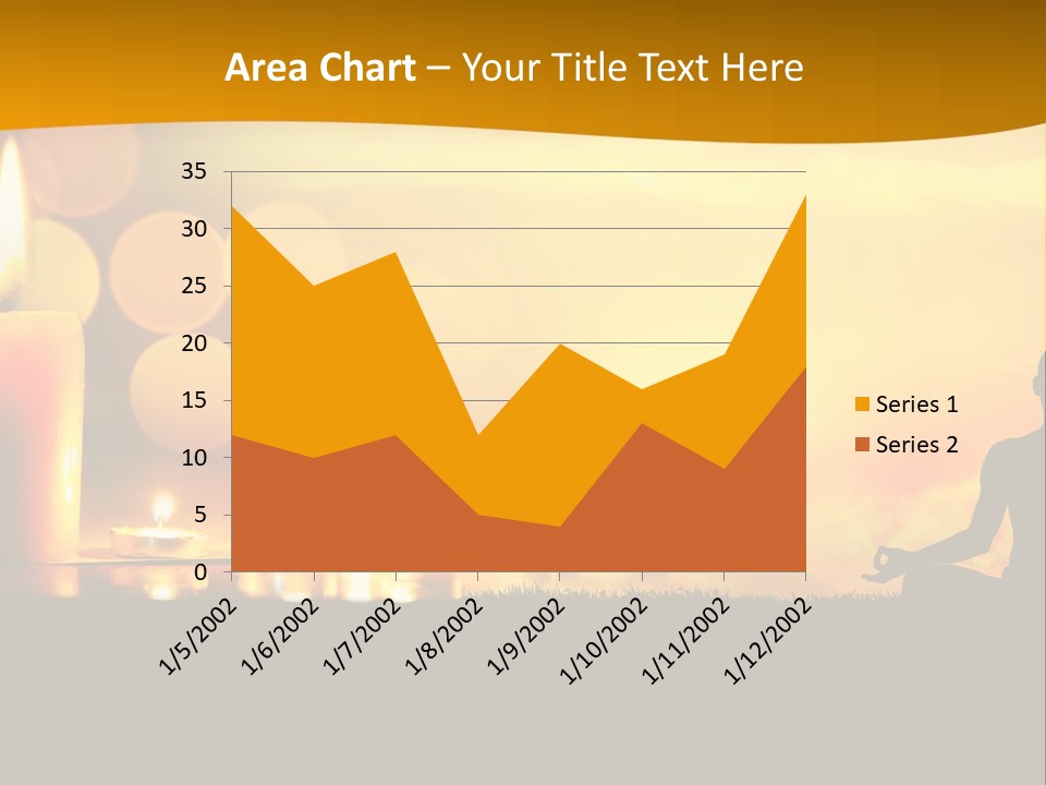 Praying Celebration Glowing PowerPoint Template