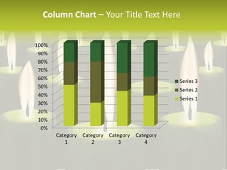 Religion Cire Prier PowerPoint Template