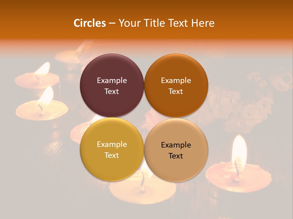 Mysticism Love Atmosphere Buds PowerPoint Template