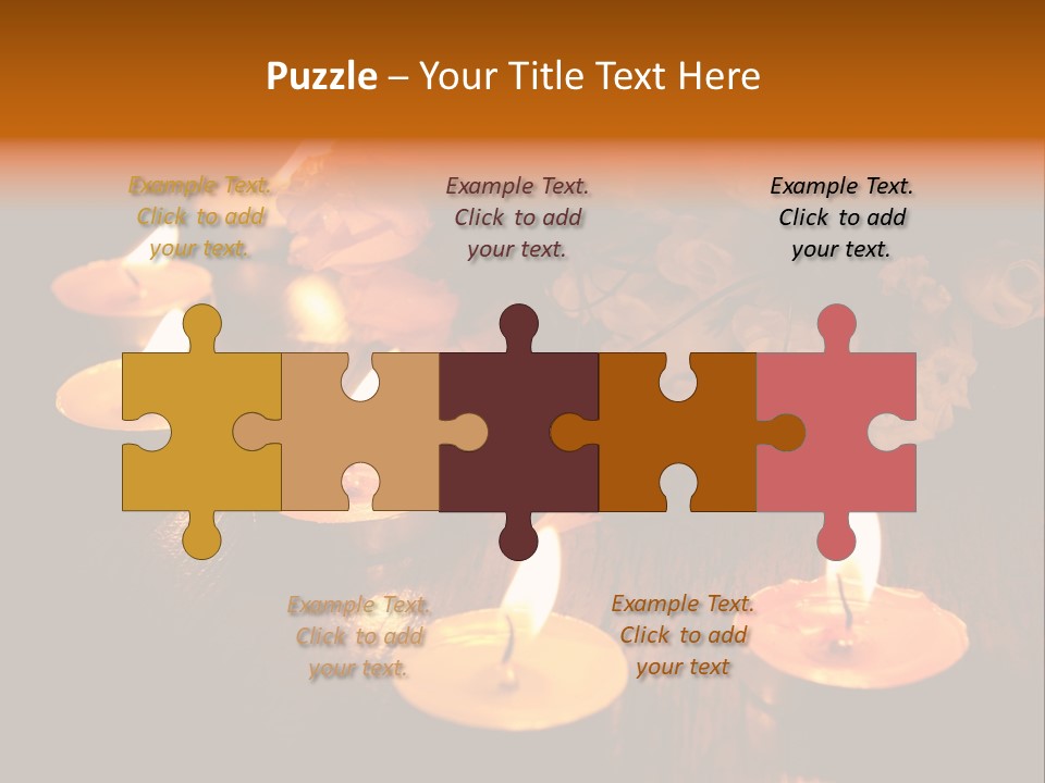 Mysticism Love Atmosphere Buds PowerPoint Template