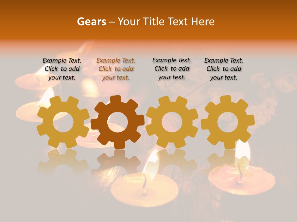 Mysticism Love Atmosphere Buds PowerPoint Template