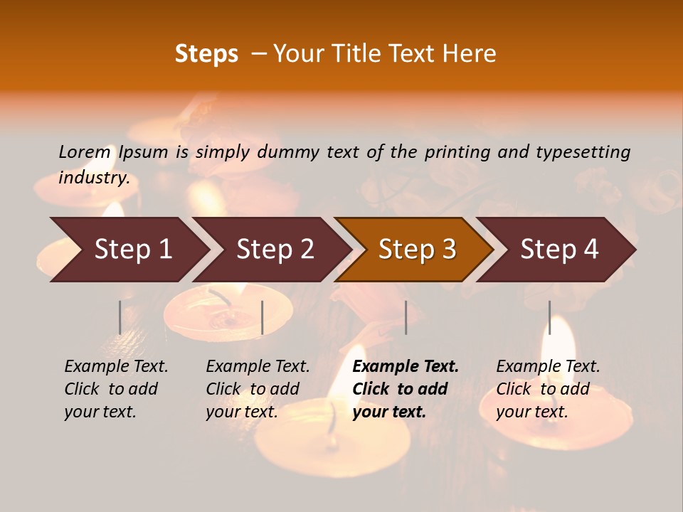 Mysticism Love Atmosphere Buds PowerPoint Template
