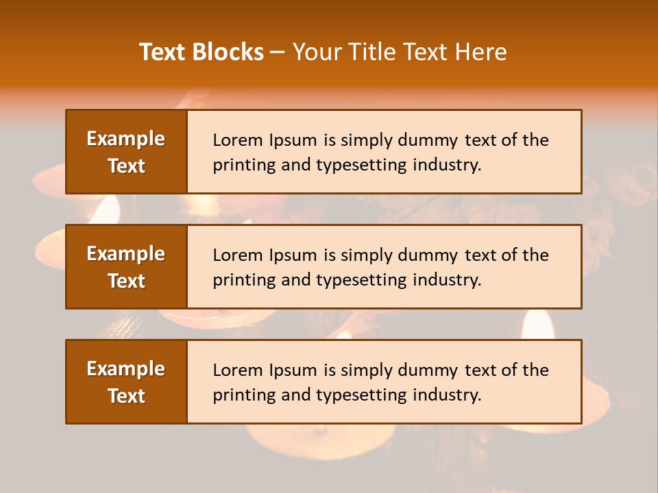 Mysticism Love Atmosphere Buds PowerPoint Template