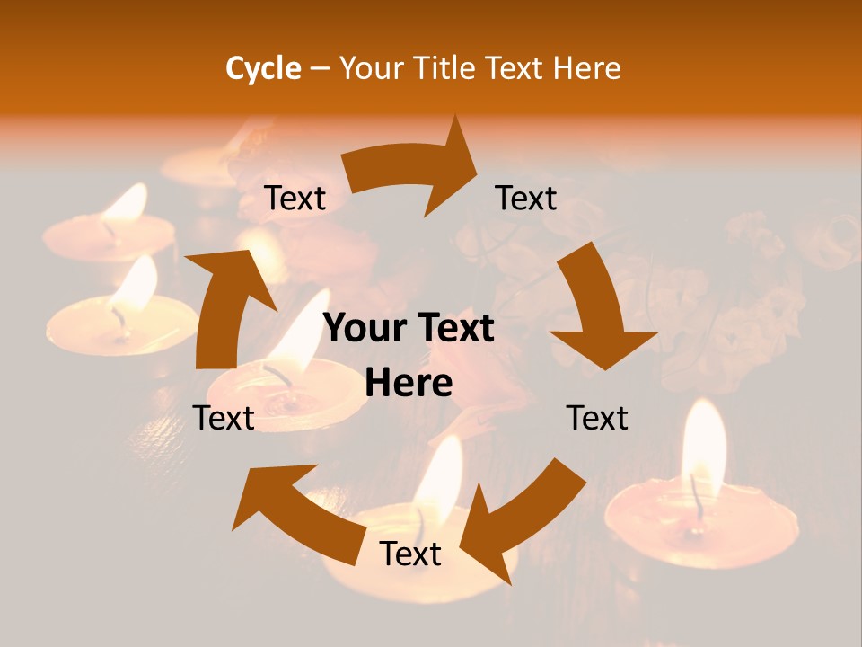 Mysticism Love Atmosphere Buds PowerPoint Template