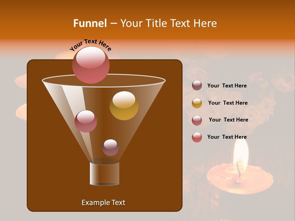 Mysticism Love Atmosphere Buds PowerPoint Template