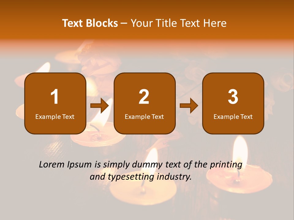 Mysticism Love Atmosphere Buds PowerPoint Template