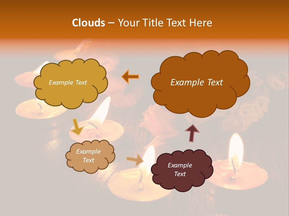 Mysticism Love Atmosphere Buds PowerPoint Template