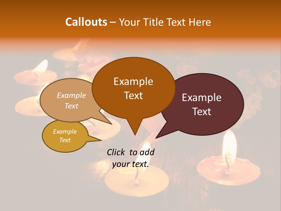 Mysticism Love Atmosphere Buds PowerPoint Template