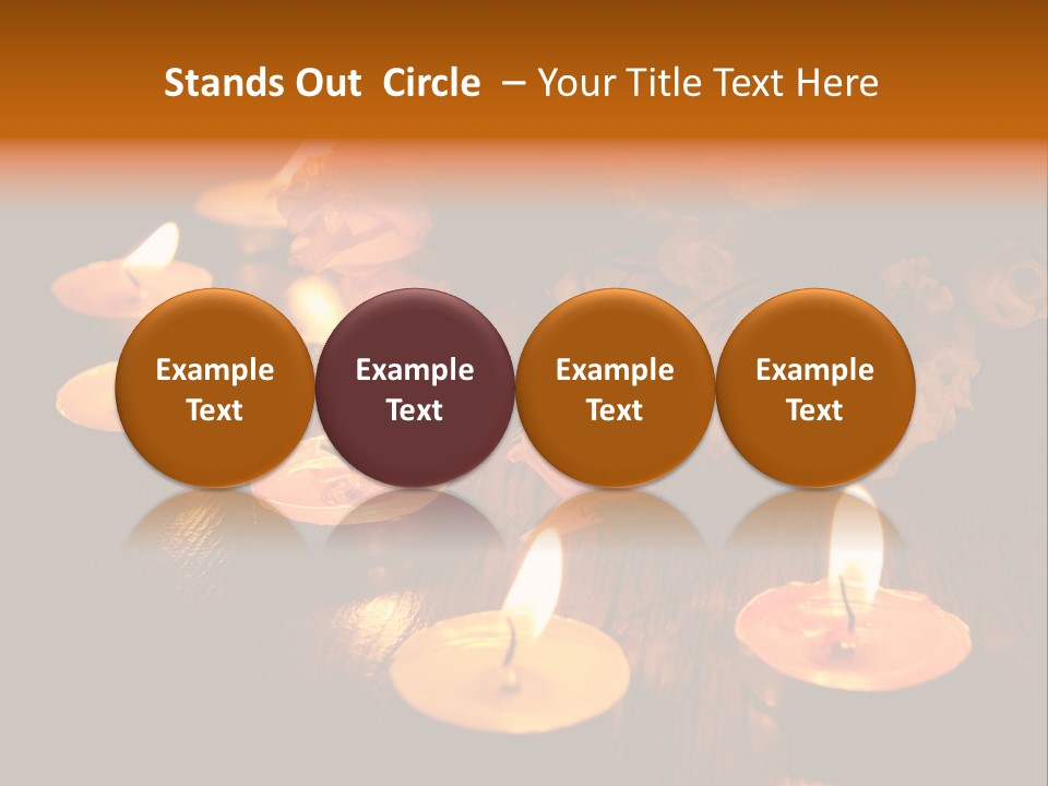 Mysticism Love Atmosphere Buds PowerPoint Template