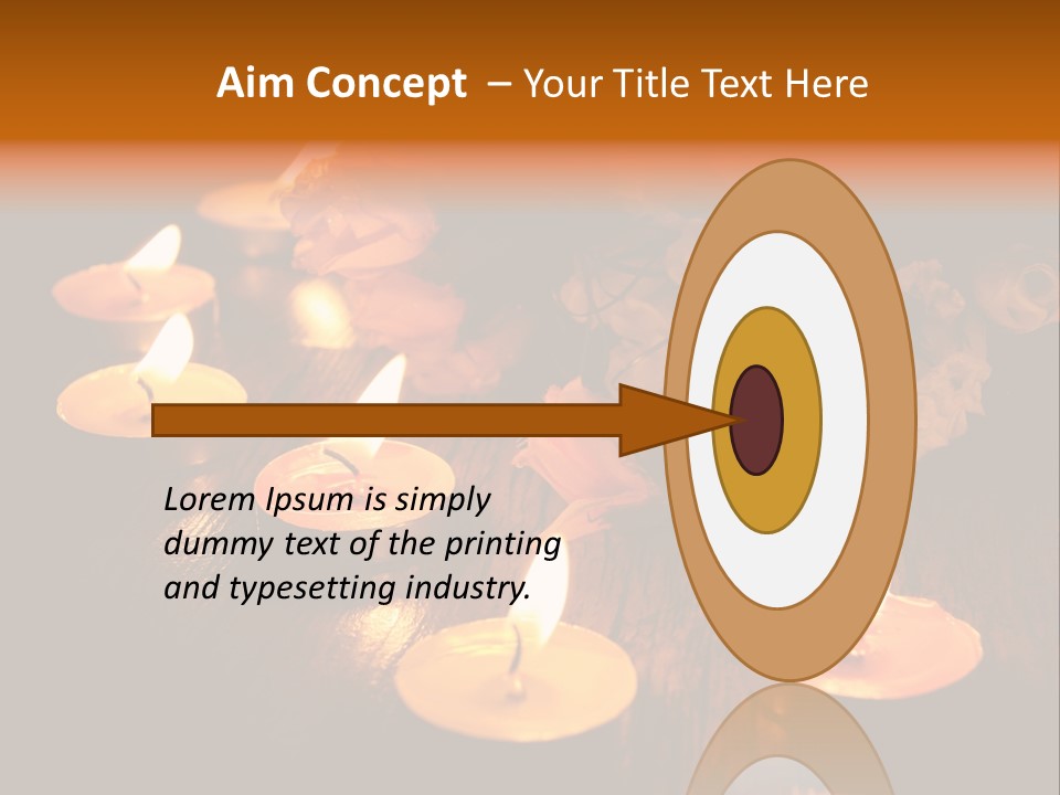 Mysticism Love Atmosphere Buds PowerPoint Template