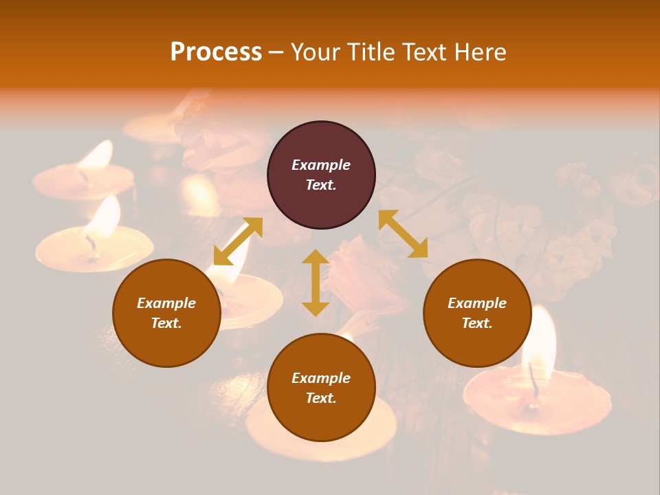 Mysticism Love Atmosphere Buds PowerPoint Template